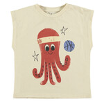 Lotiekids SLEEVELESS TSHIRT - OCTOPUS