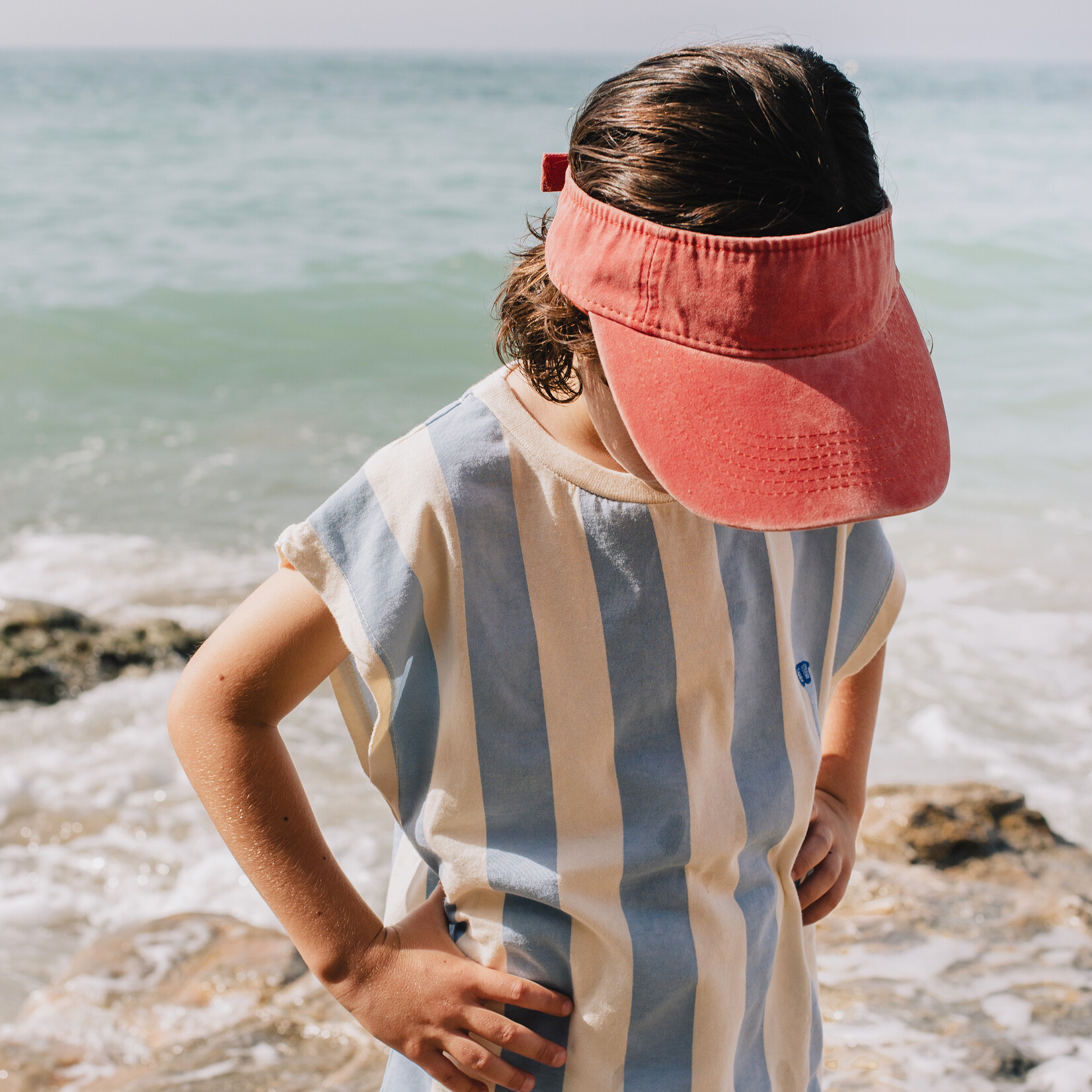 Lotiekids SLEEVELESS TSHIRT - STRIPES & GLASSES