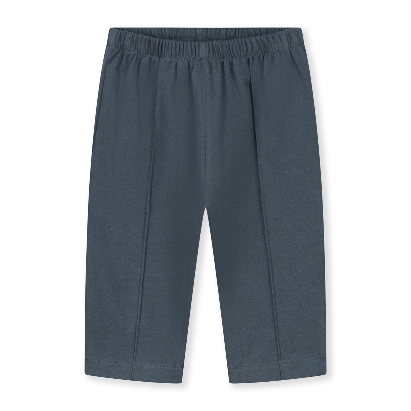 Gray Label Baby front seam joggers GOTS - Blue grey