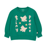 Tiny Cottons Tiny Peace Sweatshirt - Deep Green