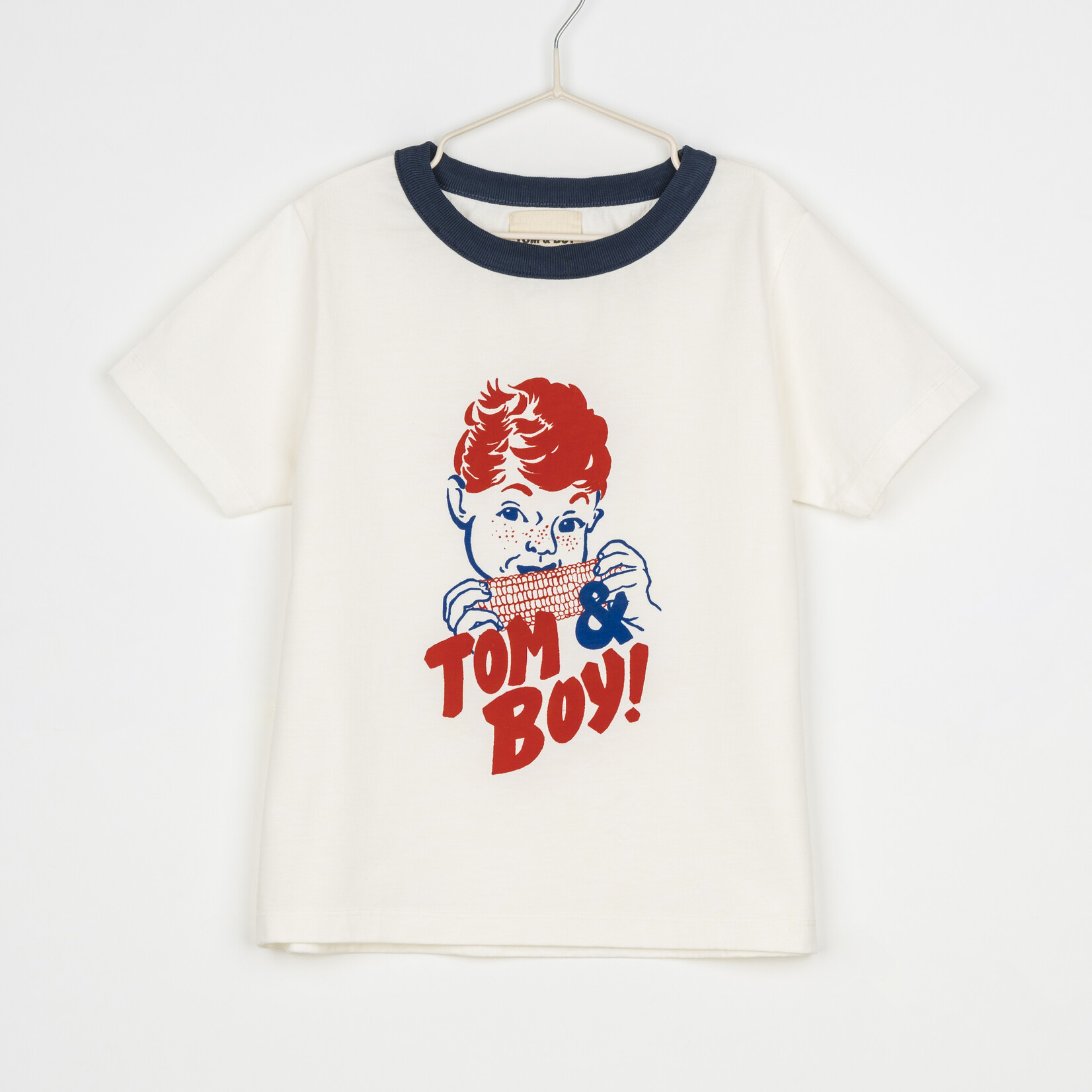 Tom&Boy Logo Shirt - Ecru