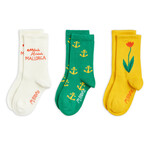 Mini Rodini Mallorca 3-pack socks