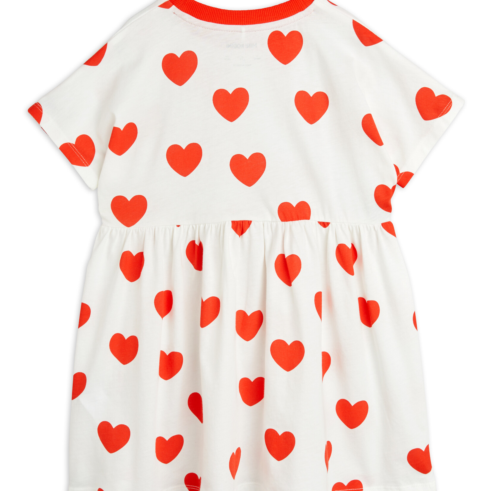 Mini Rodini Hearts aop ss dress