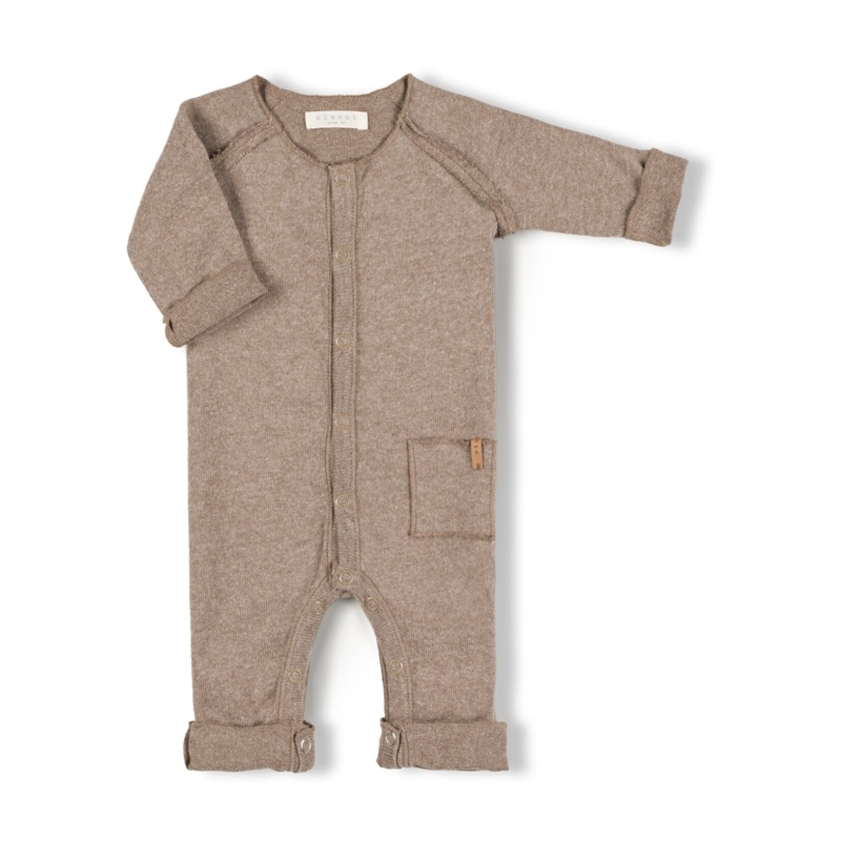 Nixnut Pocket Onesie - Pebble