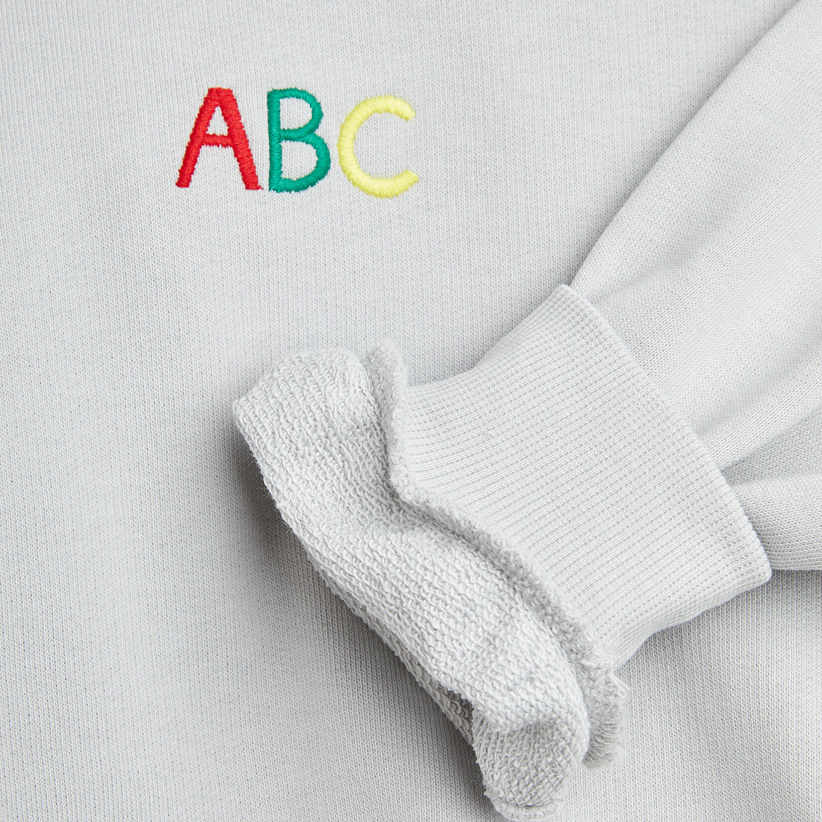 Mini Rodini ABC chenille sweatshirt