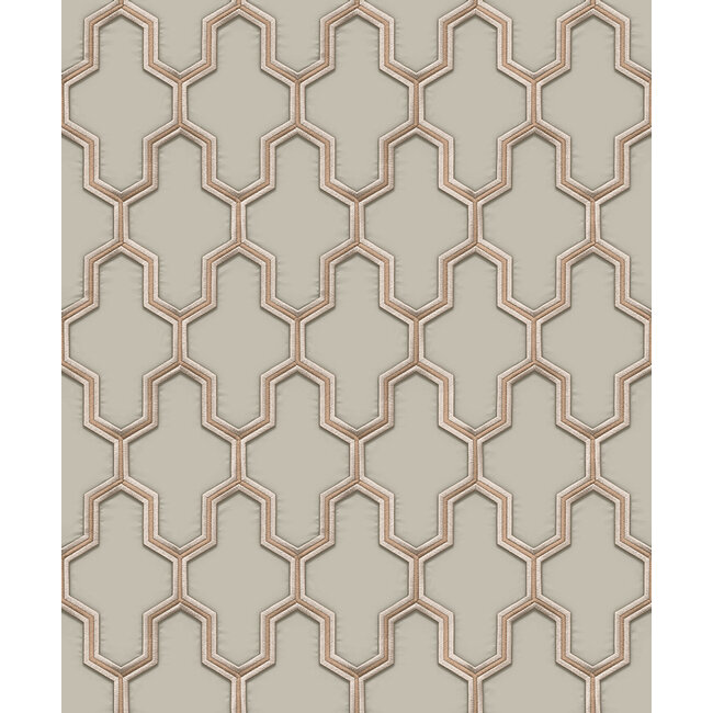 Wall Fabric - geometric green