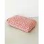 LEOPARD DOG BED - MAGENTA / BEIGE / ORANGE MAAT M