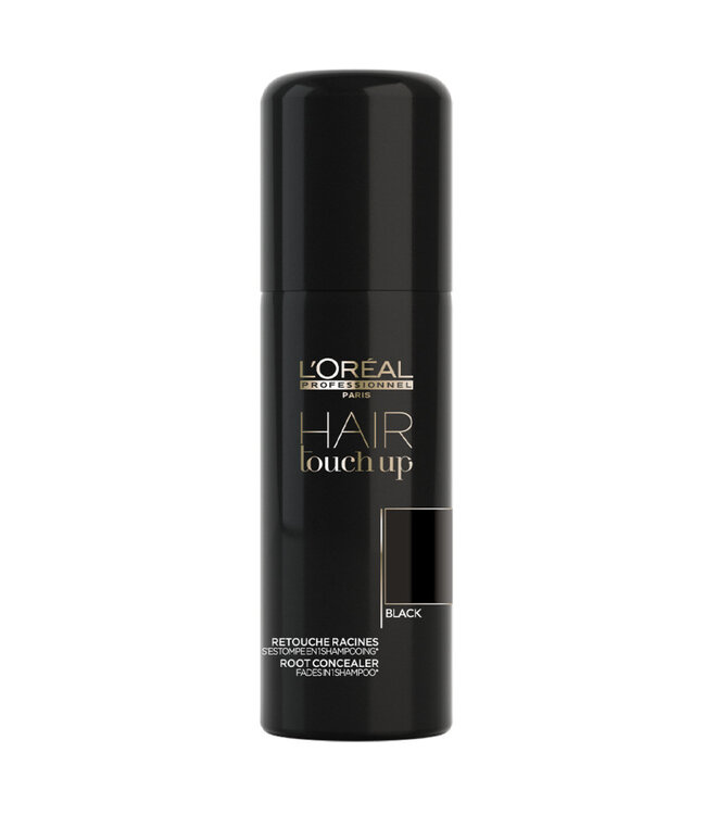 L’Oréal Professionnel - Hair Touch Up - Black - Kleurspray voor alle haartypes - 75 ml