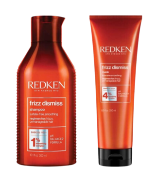 Redken Redken CombiDeal - Frizz Dismiss - Shampoo 300 ML & Masker 300 ML - voor krullend- of pluizend haar
