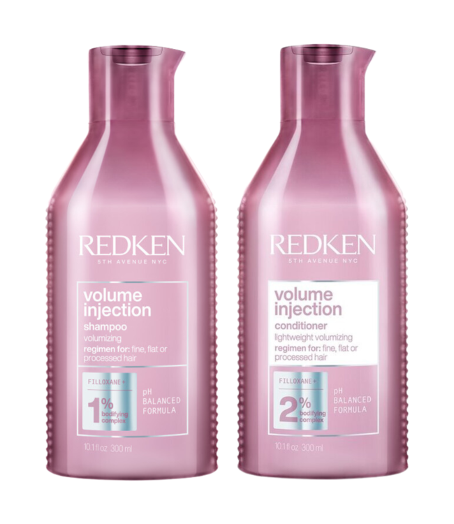Redken CombiDeal - Volume Injection - Shampoo 300 ML &amp; Conditioner 300 ML - voor alle haartypes