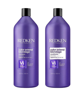 Redken Redken CombiDeal - Color Extend Blondage - Shampooing 1000 ML & Après-shampooing 1000 ML - pour cheveux blonds