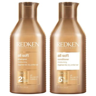 Redken Redken CombiDeal - All Soft - Shampoo 300 ml & Après-shampooing 300 ml