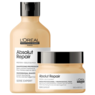 L’Oréal Professionnel CombiDeal - Absolut Repair Gold - Shampoo 300 ML & Masker 250 ML | voor beschadigd- of onhandelbaar haar