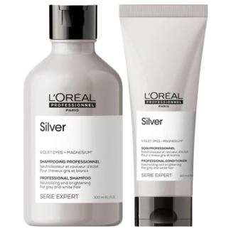 L'Oréal Professionnel L'Oréal l Professionnel CombiDeal - Silber - Shampoo 300 ML & Conditioner 200 ML - für graues Haar