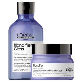 L'Oréal Professionnel L'Oréal l Professionnel CombiDeal - Blondifier - Shampoo 300 ML & Masker 250 ML - für blondes Haar