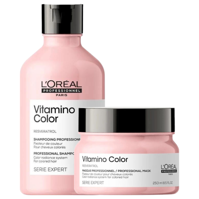 L'Oréal l Professionnel CombiDeal - Vitamino Color - Shampoo 300 ML & Masker 250 ML | für coloriertes Haar