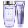 Kérastase CombiDeal - Blond Absolu - Bain (Shampoo) Lumière 250 ML & Cicaflash 250 ML | for blonde hair