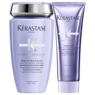 Kérastase CombiDeal - Blond Absolu - Bain (Shampoo) Ultra-Violet 250 ML & Cicaflash 250 ML | für blondes Haar