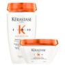 Kérastase CombiDeal - Nutritive - Bain Riche (Shampoo) 250 ML & Masque Riche 200 ML | voor droog- of door zon beschadigd haar