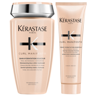 Kérastase Kérastase CombiDeal - Curl Manifesto - Shampoo Hydratation 250 ml & Fondant Hydratation 250 ml