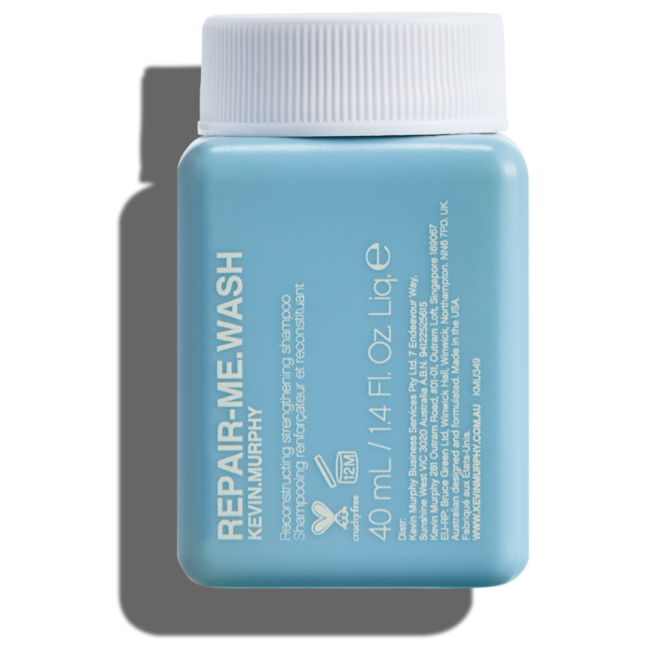 Kevin Murphy - REPAIR - REPAIR-ME.WASH | Shampooing pour cheveux abîmés ou indisciplinés - 40 ml