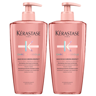 Kérastase Kérastase Combideal - Chroma Absolu - Shampoo Riche Chroma Respect 1000 ml