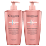 Kérastase CombiDeal - Chroma Absolu - Bain (Shampoo) Riche Chroma Respect 1000 ml | for colored hair