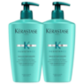 Kérastase CombiDeal - Résistance - Bain (Shampoo) Extentioniste 1L | voor gespleten haarpunten