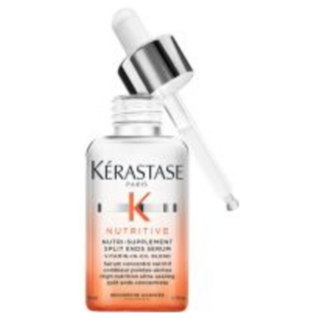 Kérastase - Nutritive - Nutri-Suppléments Sérum Pointes Fourchues | Sérum capillaire pour cheveux secs ou abîmés par le soleil - 50 ml