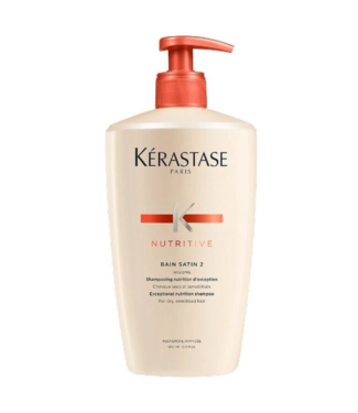 Kérastase Kérastase - Nutritive - Bain Satin 2 - Shampoo voor droog- of door zon beschadigd haar - 500 ml