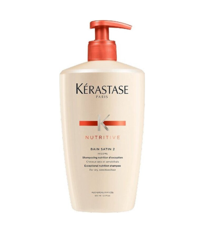 Kérastase - Nutritive - Bain Satin 2 - Shampoo voor droog- of door zon beschadigd haar - 500 ml