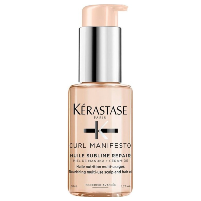 Kérastase - Curl Manifesto - Huile Sublime Repair | Huile capillaire pour cheveux bouclés ou frisés - 50 ml