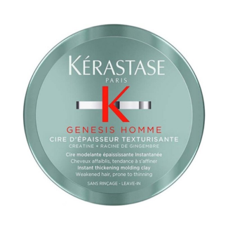 Kérastase Kérastase - Genesis Homme - Cire D&#039;épaisseur Texturisante - Clay voor dunner wordend haar - 75 ml