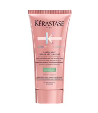 Kérastase Kérastase - Chroma Absolu - Masque Vert Chroma Neutralisant - Haarmasker voor gekleurd haar - 150 ml