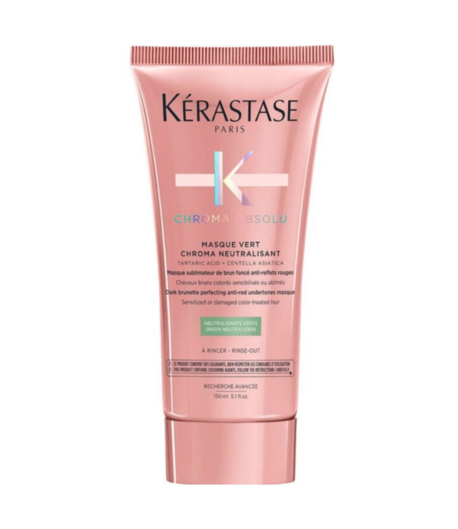 Kérastase - Chroma Absolu - Masque Vert Chroma Neutralisant - Haarmasker voor gekleurd haar - 150 ml