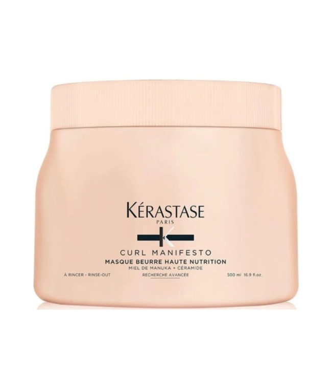 Kérastase - Curl Manifesto - Beurre Haute Nutrition - Haarmasker voor krullend- of pluizend haar - 500 ml