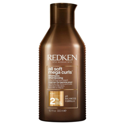 Redken - All Soft Mega Curls | Shampoo voor krullend- of pluizend haar - 300 ml.