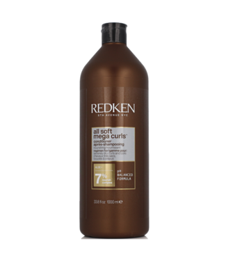 Redken Redken - All Soft Mega Boucles - Après-shampooing pour cheveux bouclés ou frisés - 1000 ml