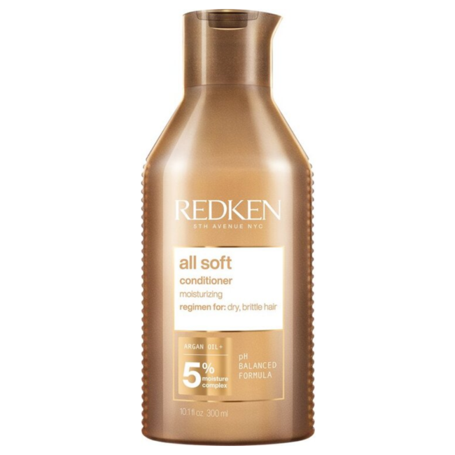 Redken - All Soft - Après-shampooing pour cheveux secs ou abîmés par le soleil - 300 ml