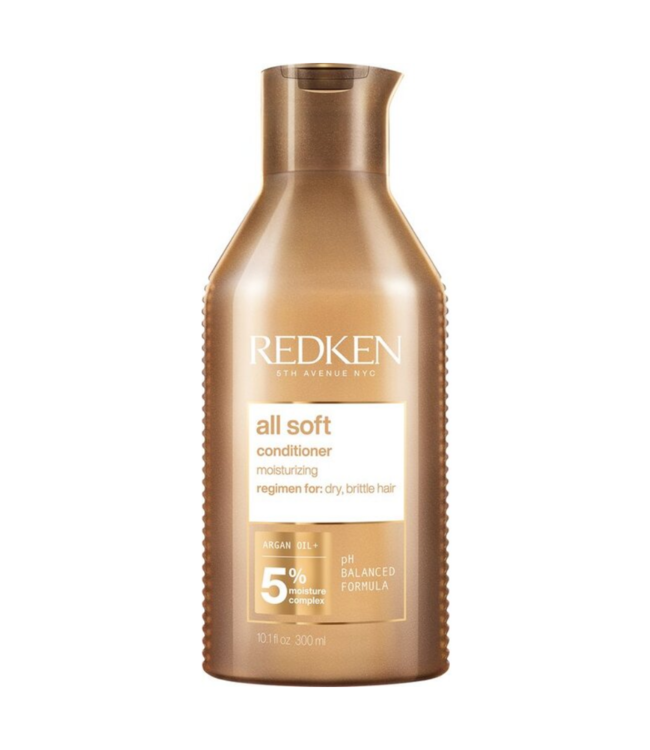 Redken - All Soft - Conditioner voor droog- of door zon beschadigd haar - 300 ml