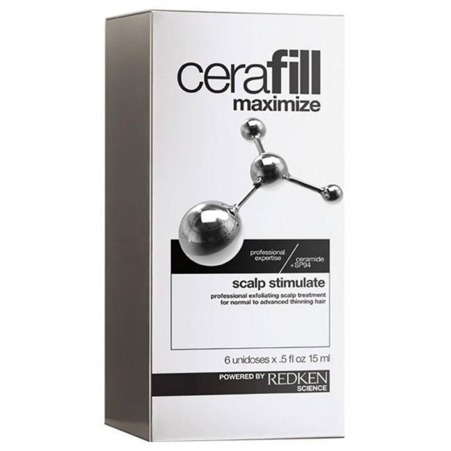 Redken - Cerafill - Hair Advance Aminexil Behandlung | Haarkur für dünner werdendes Haar - 10 x 6 ml
