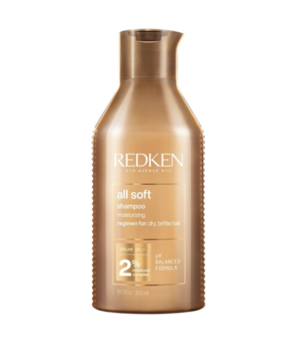 Redken Redken - All Soft - Shampoo voor droog- of door zon beschadigd haar - 300 ml