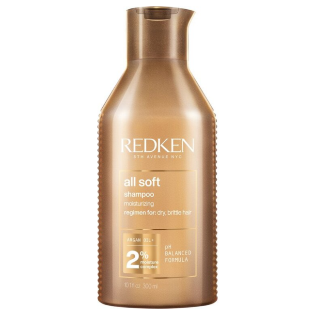 Redken - All Soft | Shampoo for dry or sun-damaged hair - 300 ml