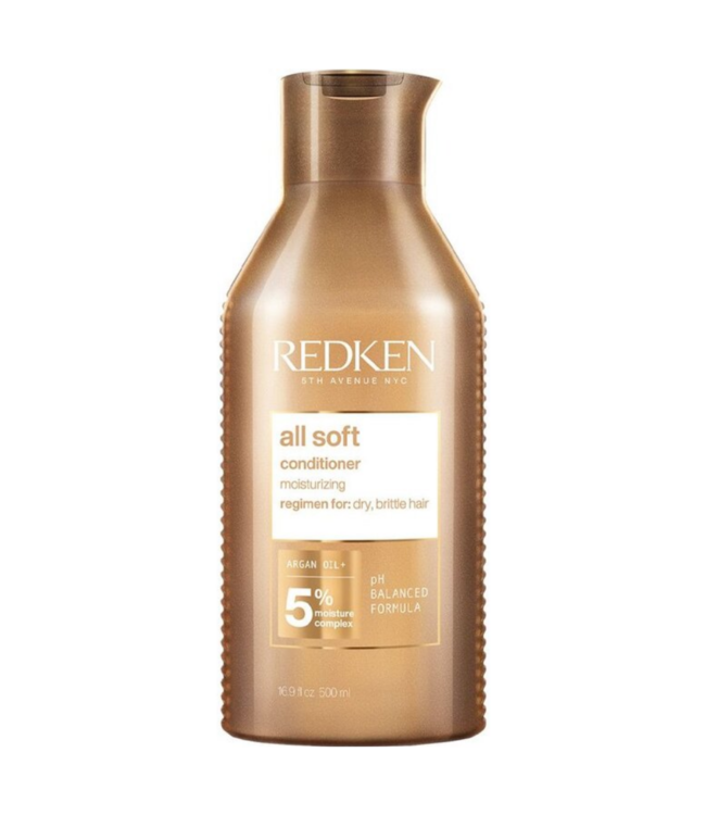 Redken - All Soft - Conditioner voor droog- of door zon beschadigd haar - 500 ml
