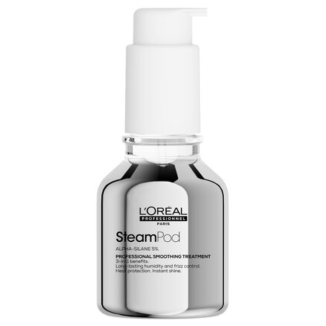 L'Oréal Professionnel - Steampod - Traitement Lissant | Protection Thermique pour tous les types de cheveux - 50 ml