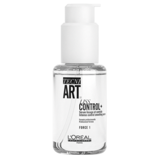 L'Oréal Professionnel L’Oréal Professionnel - Tecni.Art - Liss Control+ - Sérum pour cheveux bouclés ou frisés - 50 ml
