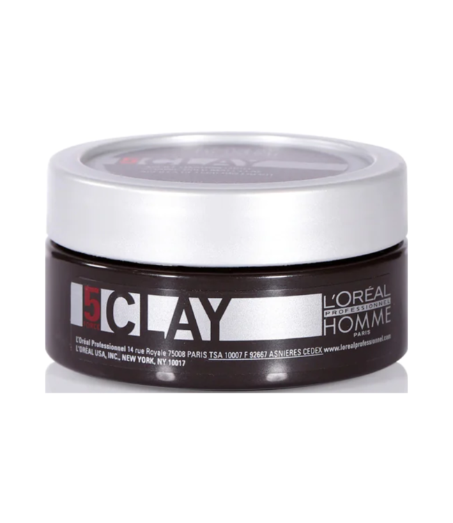 L’Oréal Professionnel - LP Homme Styling - Clay voor alle haartypes - 50 ml