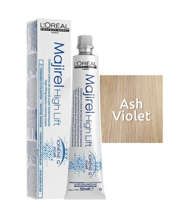 L’Oréal Professionnel - Majirel High Lift - Ash Violet - Permanente haarkleuring voor alle haartypes - 50 ml