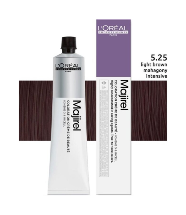 L’Oréal Professionnel - Maji Absolu + Majirouge - 5.25 - Permanente haarkleuring voor alle haartypes - 50 ml