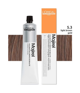 L'Oréal Professionnel L’Oréal Professionnel - Maji Absolu + Majirouge - 5.3 - Permanente haarkleuring voor alle haartypes - 50 ml